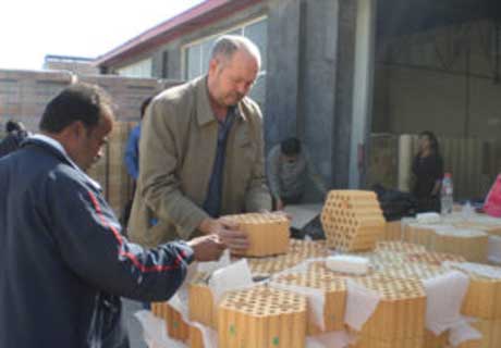 Indian Customers Visiting Rongsheng Refractory Bricks Factory