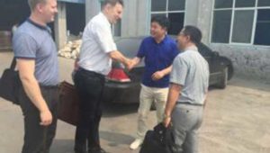 Russian Customers Visiting Rongsheng Manufacturer