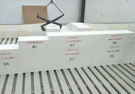 AZS Bricks For Glass Furnace Construction